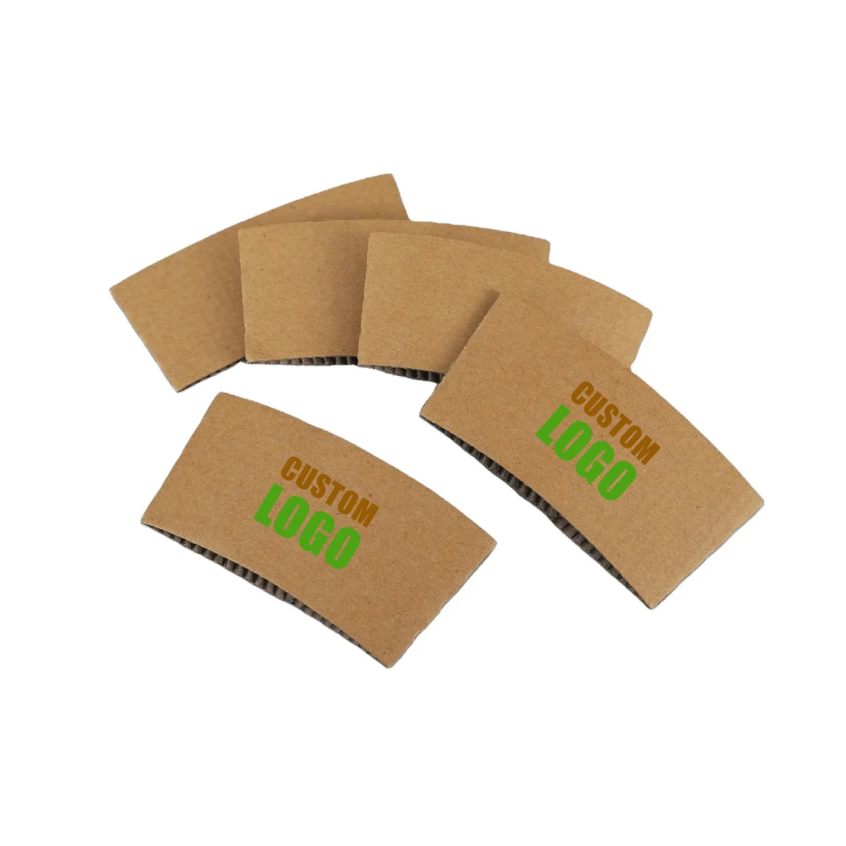 MOQ 50 pcs Insulated Paper Sleeves, custom koozie with logo imprint 1