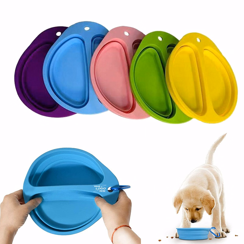 Foldable Dog and Cat Travel Bowl