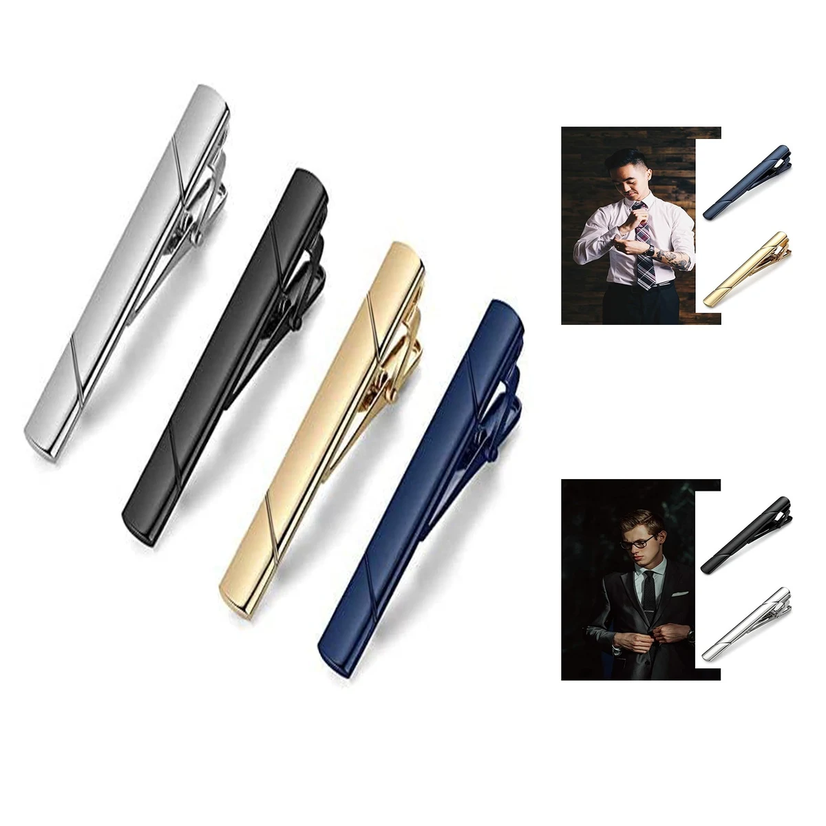 2 Inch Tie Clip for Men 1