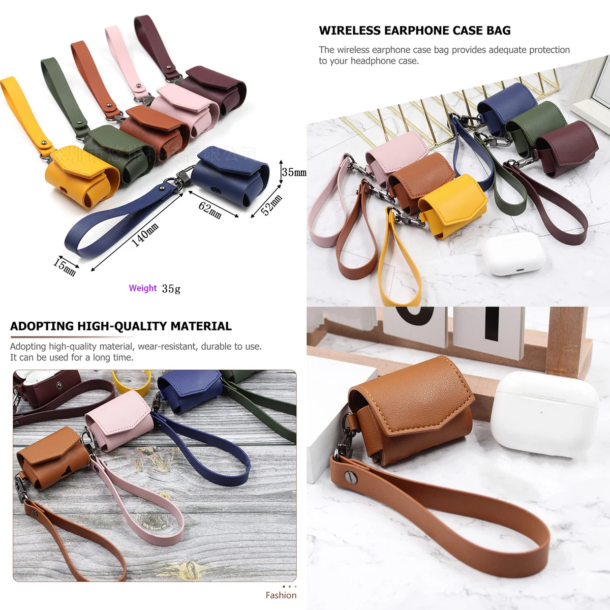 Leather Earphone Case 1