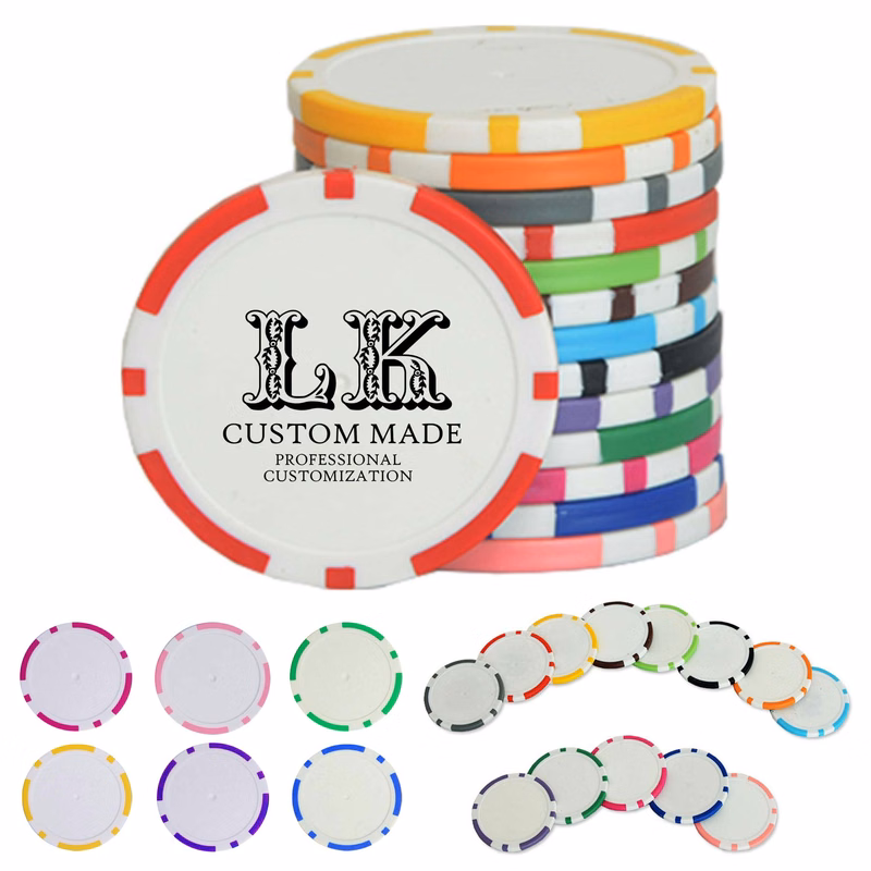 Double-sided PVC Stickers For Poker Chips