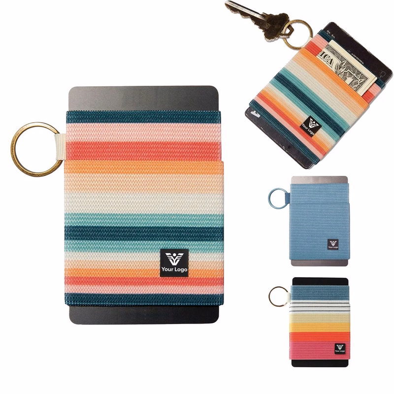 Sublimation Slim Minimalist Elastic Wallet