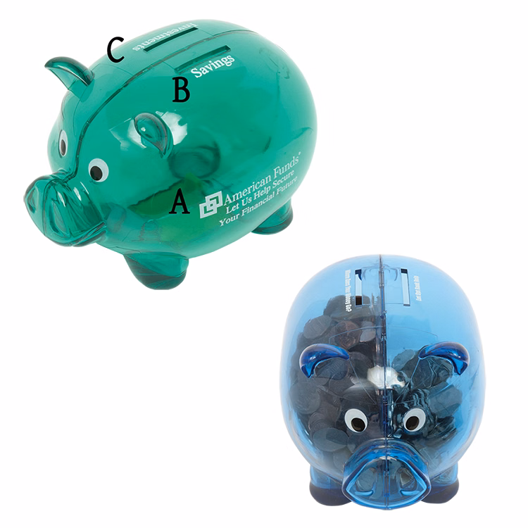 Dual Savings Piggy Bank