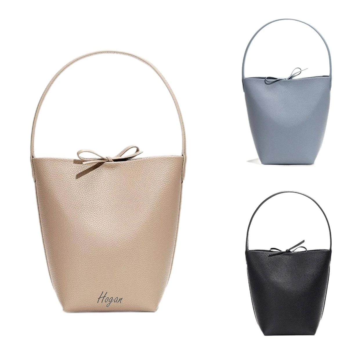Niche Light Luxury Bucket Tote Bag 1