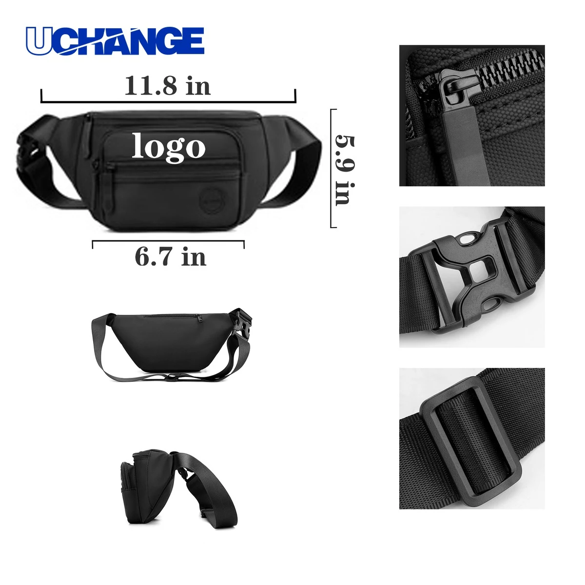 Large Capacity Trendy Single Shoulder Crossbody Bag Organizer 1