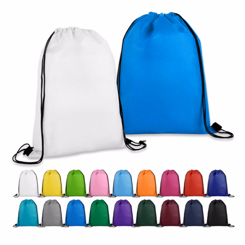 Non-Woven Drawstring Backpack (14" W x 18" H)
