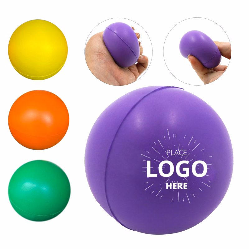 2.5 Inch Stress Ball for Hand Exercise and Relaxation