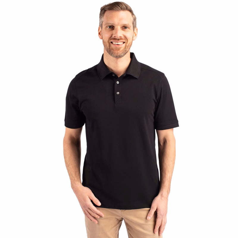 Cutter & Buck Advantage Recycled Cotton-Blend Pique Mens Polo