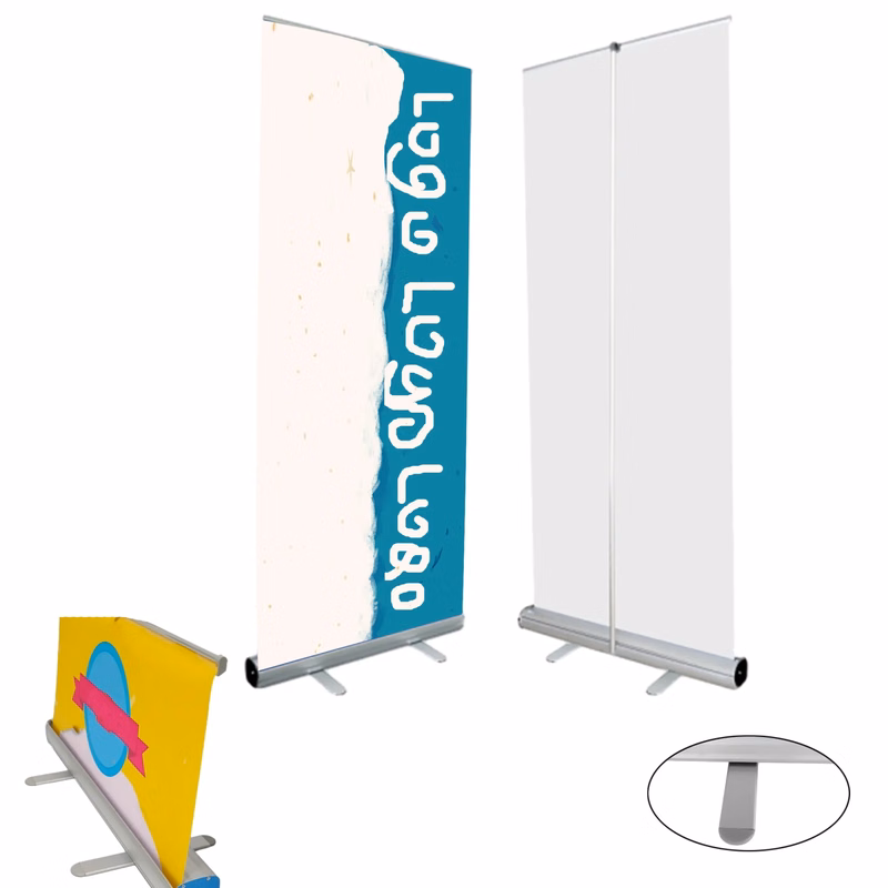 Scalable Vertical Poster Stand Billboard Display Rack