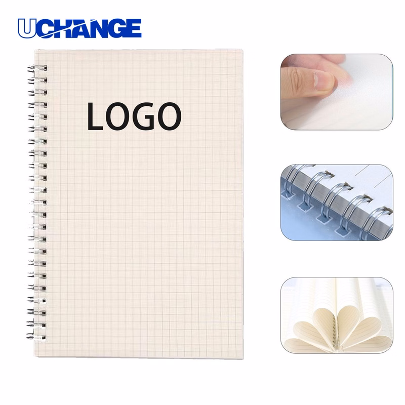 A5 Coil Grid Notebook Journal for Engineering