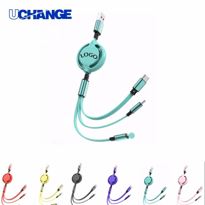 Three In One USB Data Cable