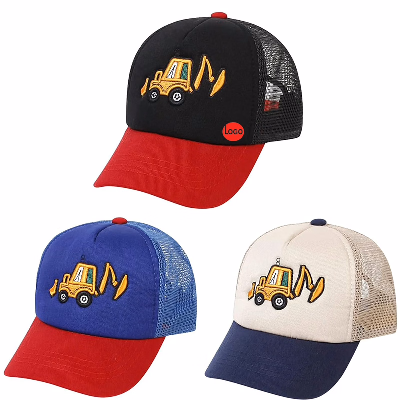 Boys Girls Washed Vintage Cowboy Hat Sun Visor