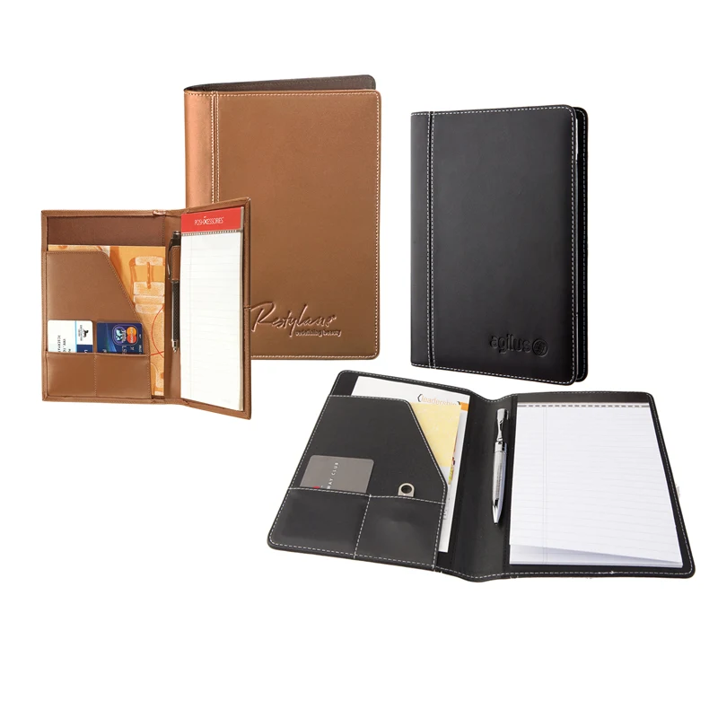 Concord English Tan Leather Junior Padfolio 1