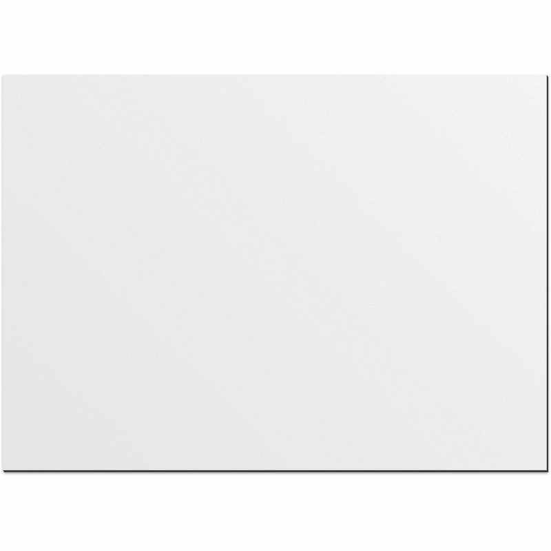 Stock Rectangle Magnet (4"x5.5") Square Corners Full Colour Imprint White Vinyl Topcoat