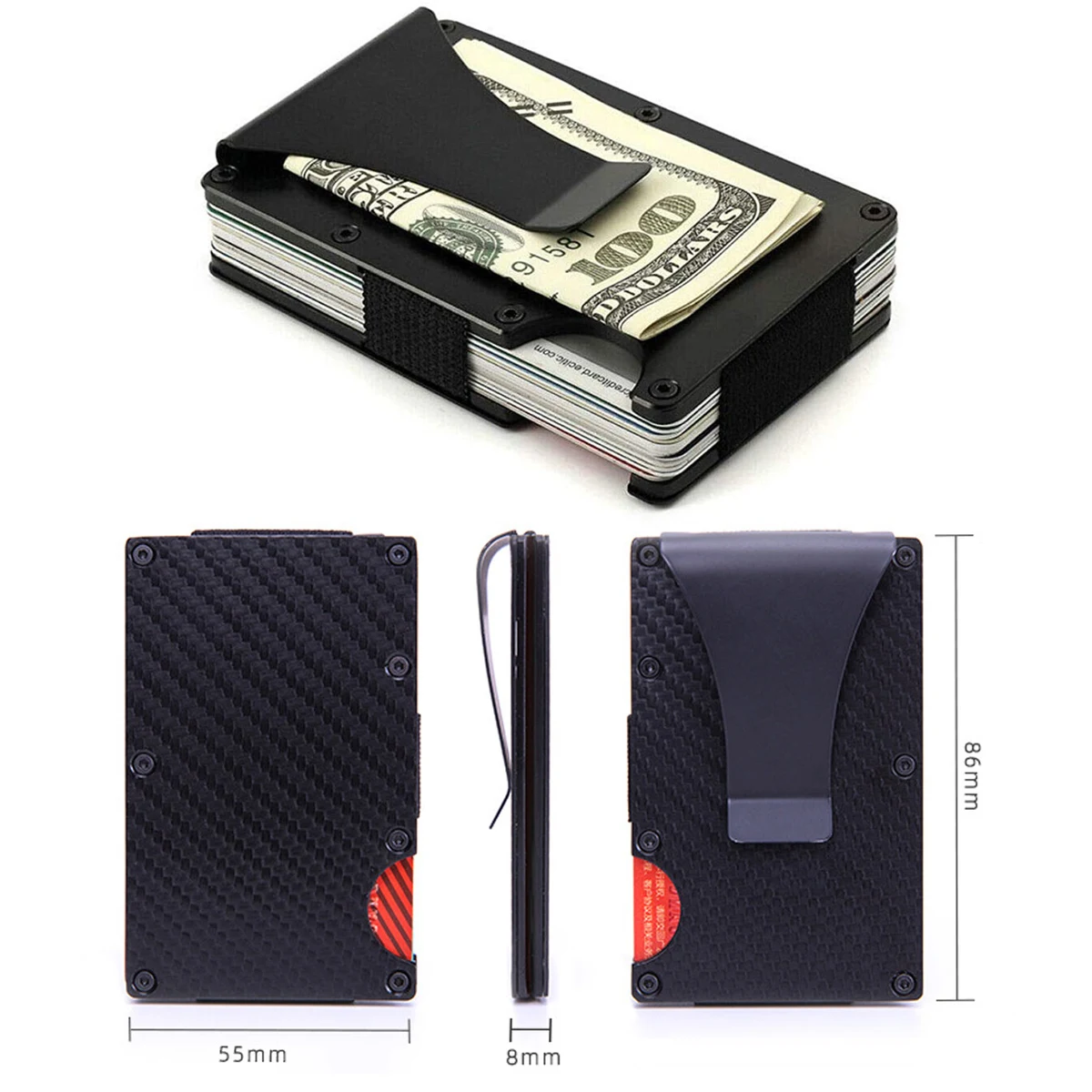 RFID Blocking Carbon Fiber Wallet 1