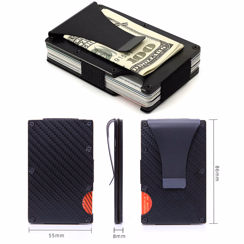 RFID Blocking Carbon Fiber Wallet