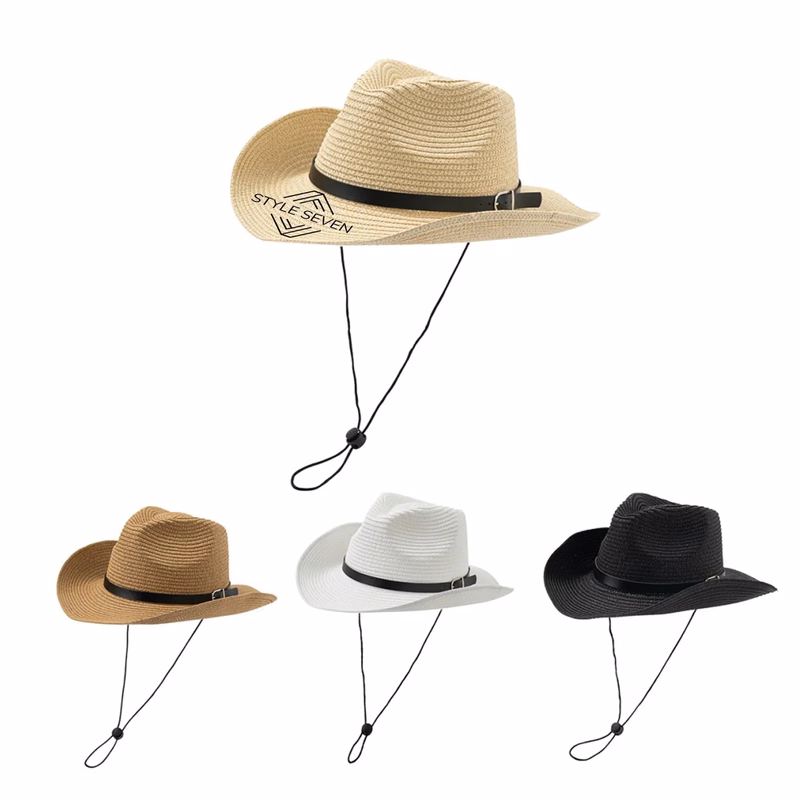 Unisex Travel Panama Summer Wide Brim Straw Hat