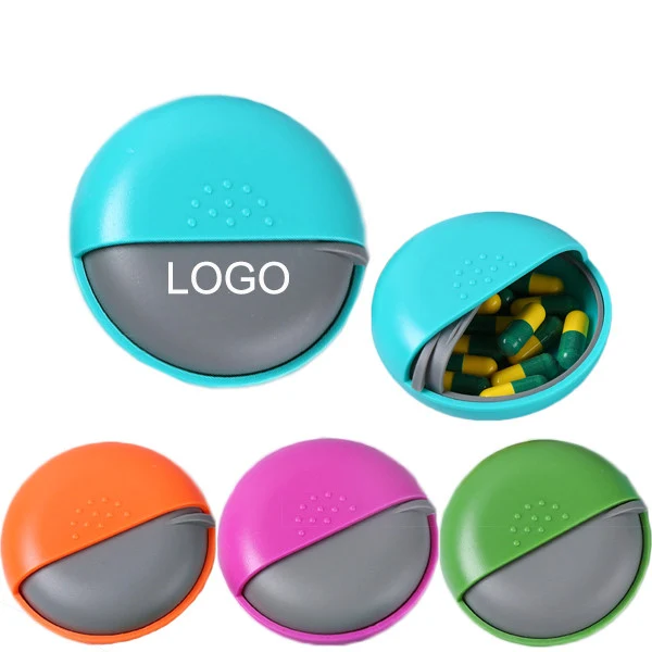 Round Rotational Pocket Pillbox 1