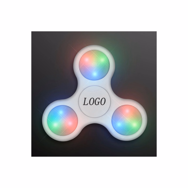 Light Up White Fidget Spinner (3-5 Days)