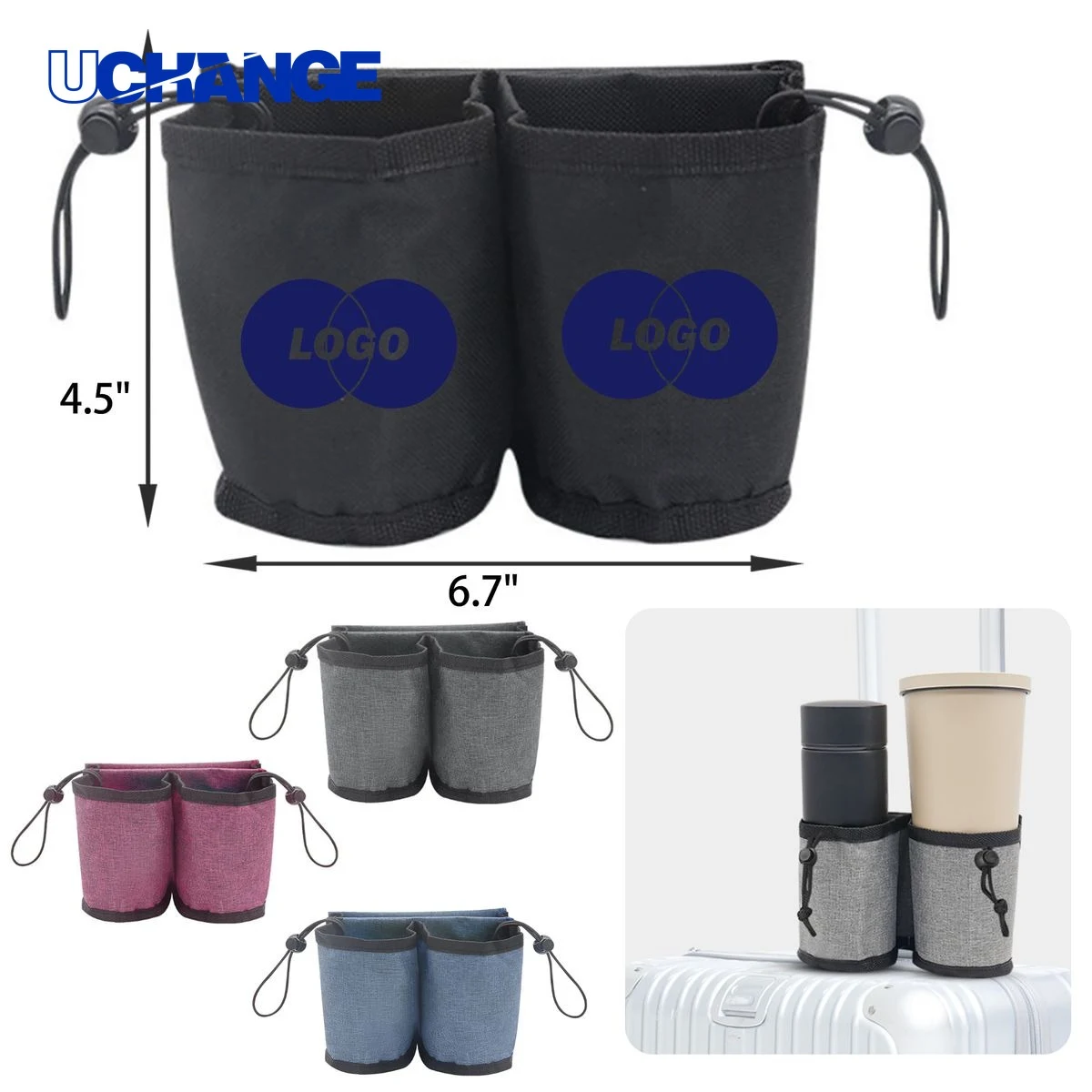 Adjustable Luggage Cup Holder Accessory 1