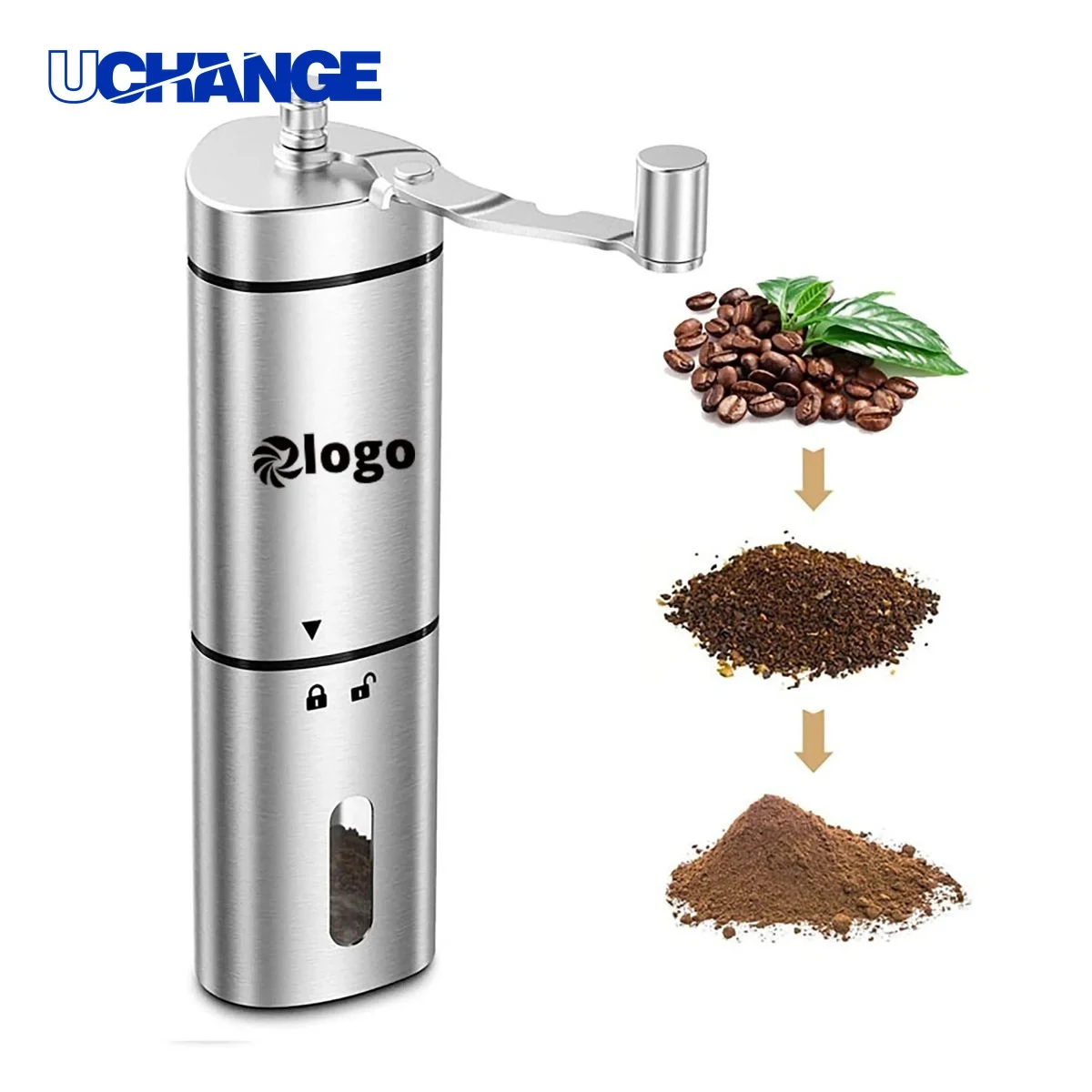 Custom Manual Coffee Grinder Tool for Travel 1