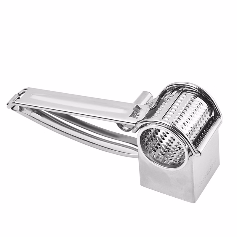 4 Drum Blades Stainless Steel Cheese Grater Cutter Grinder