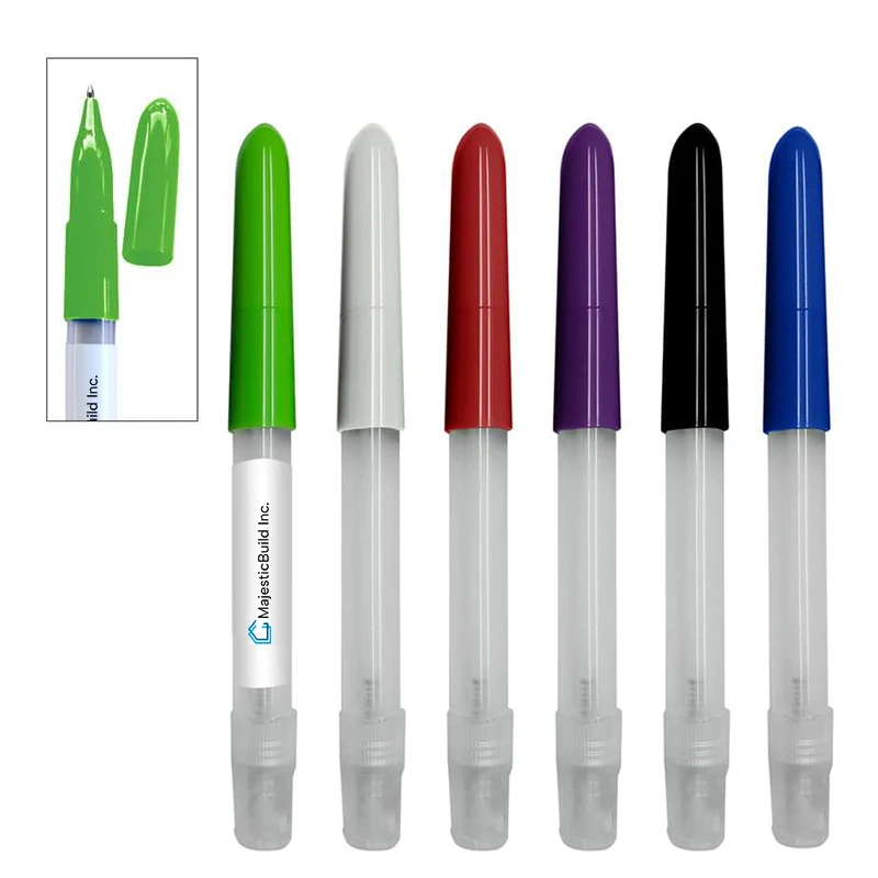.27 OZ. HAND SANITIZER SPRAY WITH BALLPOINT PEN 1
