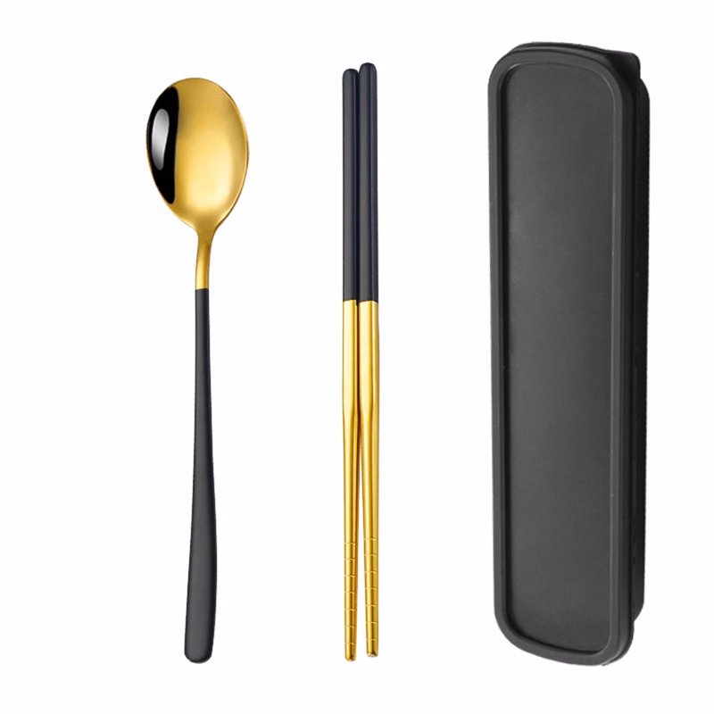 410 Stainless Steel Cutlery Set with Case