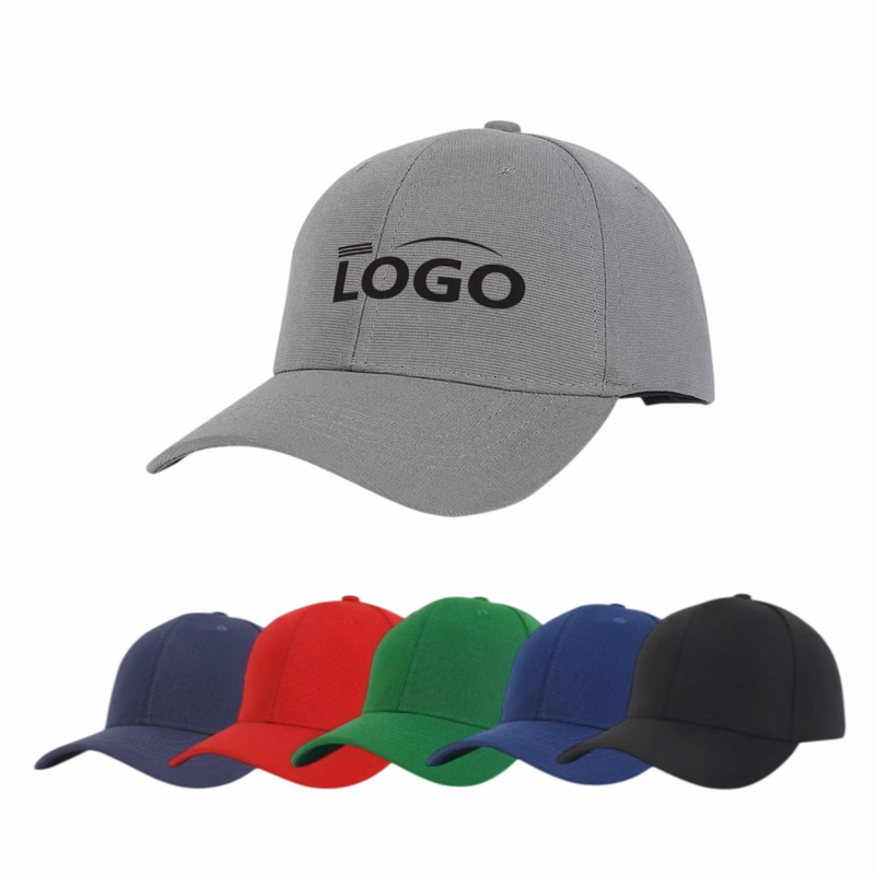 Brushed Polyester Baseball Cap