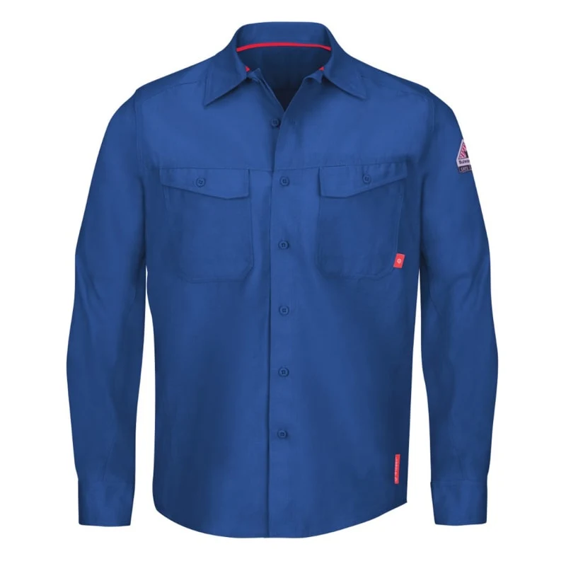 Bulwark Men's Tall IQ Series® Endurance Work Shirt - QS40T 1