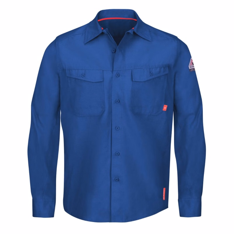 Bulwark Men's Tall IQ Series® Endurance Work Shirt - QS40T