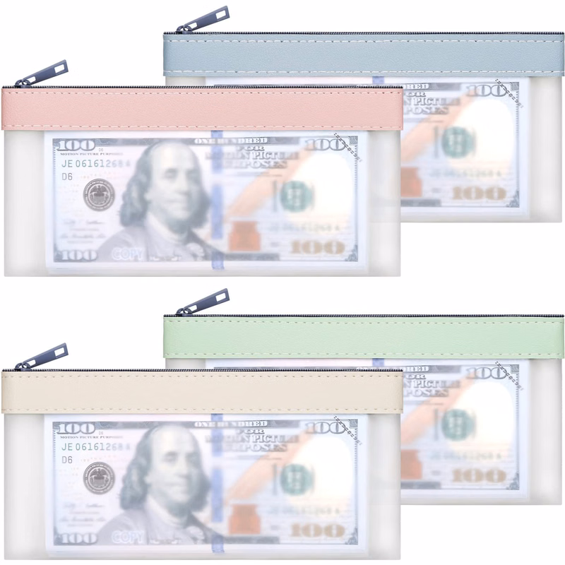 Transparent Money Pouch