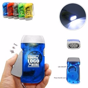 Compact Press Power LED Lamp Mini Size With 3 LED Lights