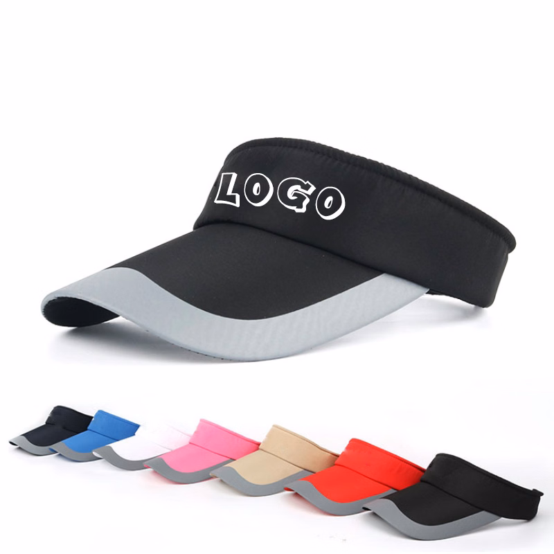 2-color Combination Empty Top Sun Hat
