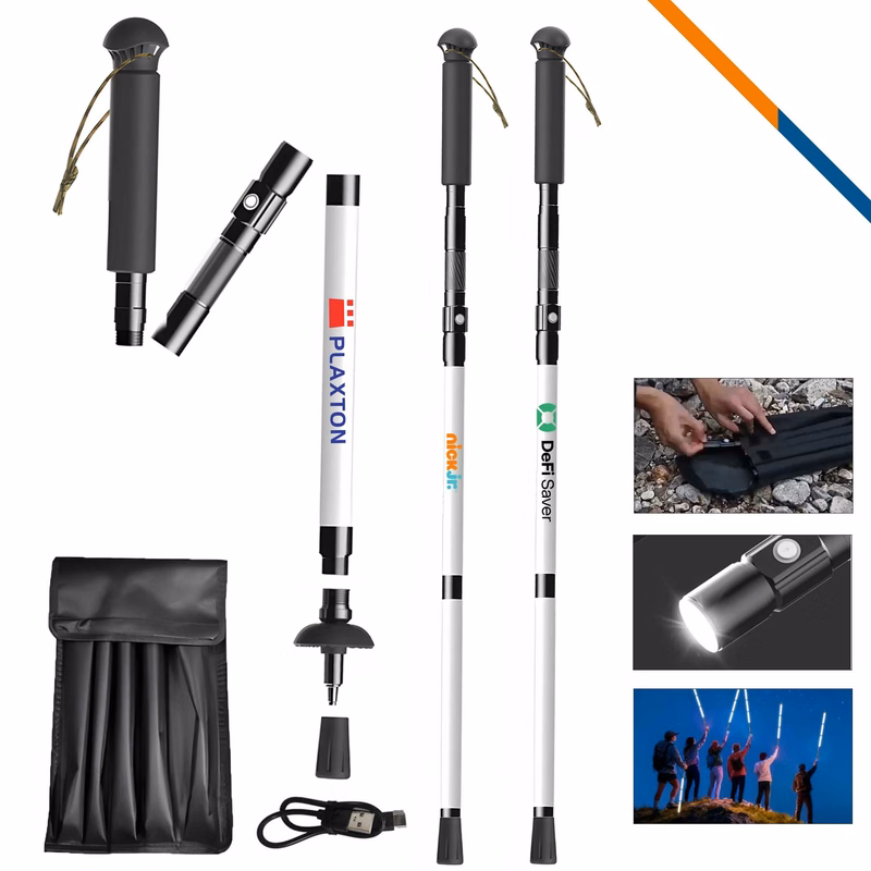 FreeGlow Collapsible LED Light Up Trekking Pole