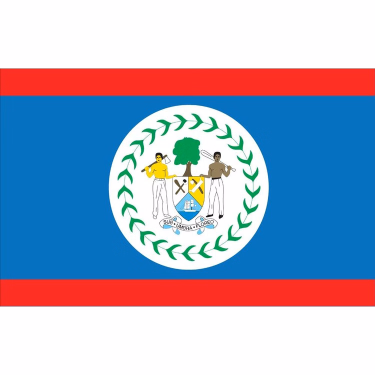 Belize Flag - 2' x 3' - Nylon
