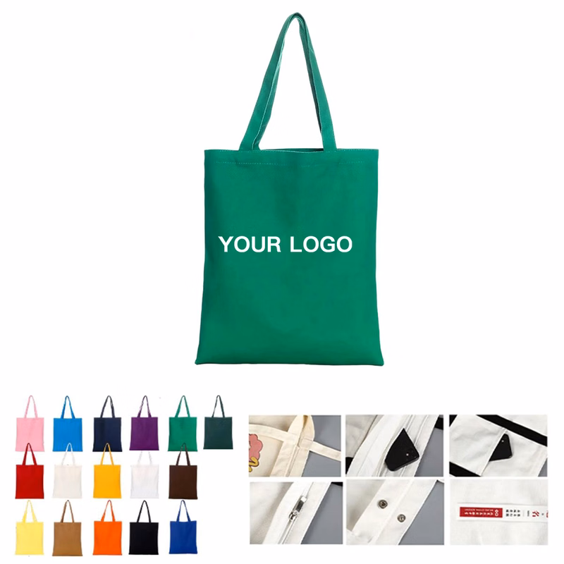 Canvas Tote Bag 15 Inch with Spacious Interior
