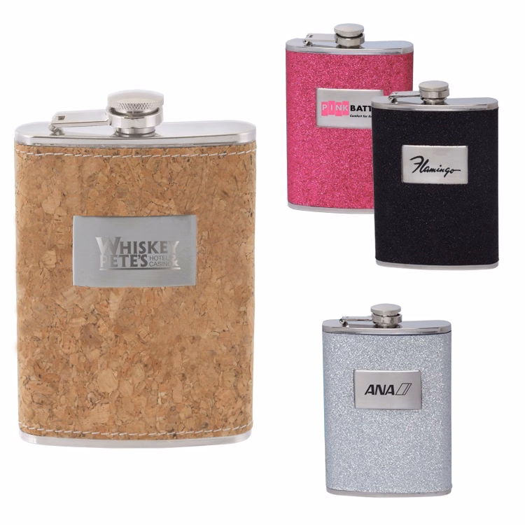 8 Oz. Wrapped Flask