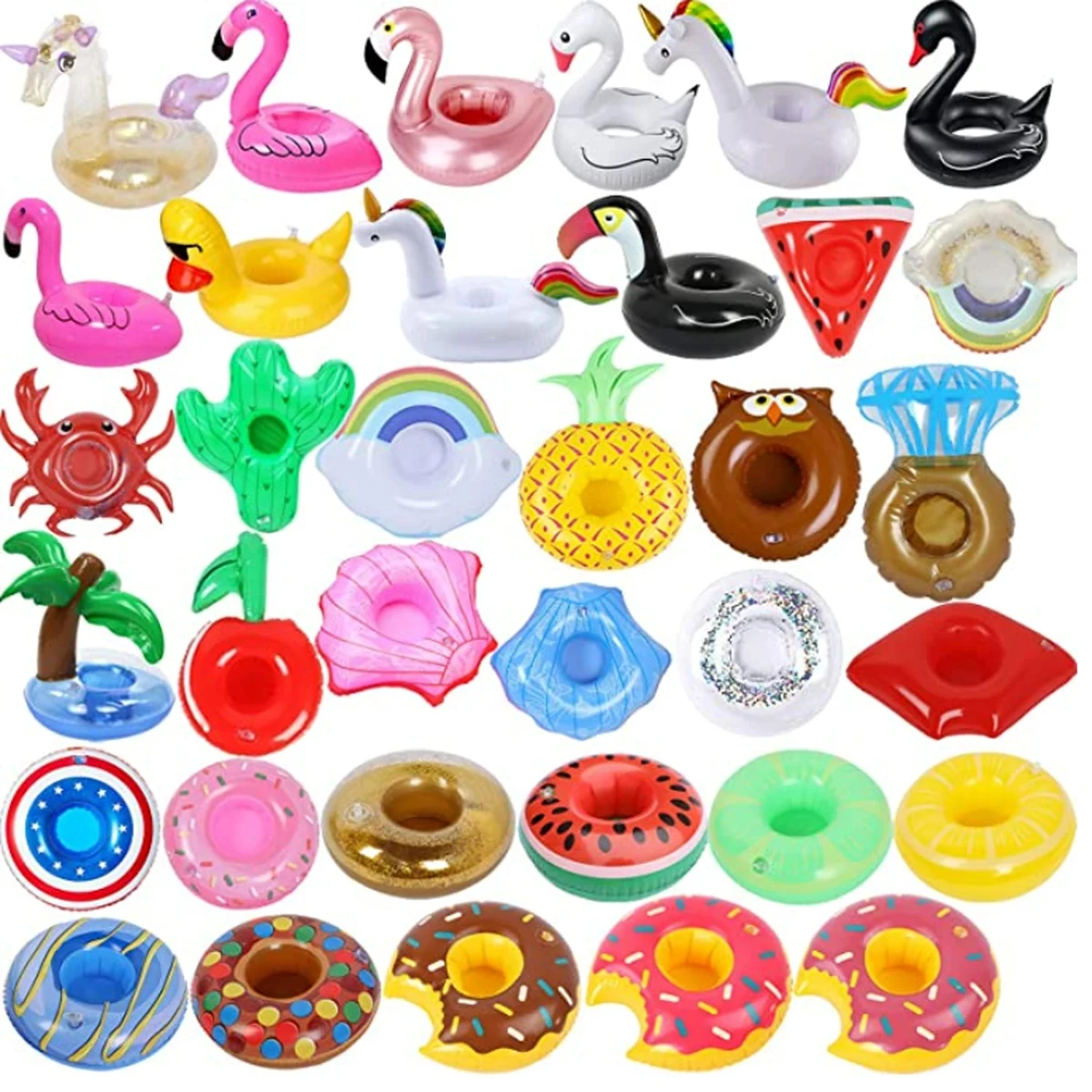 Pool Party Inflatable PVC Drinking Holder 1