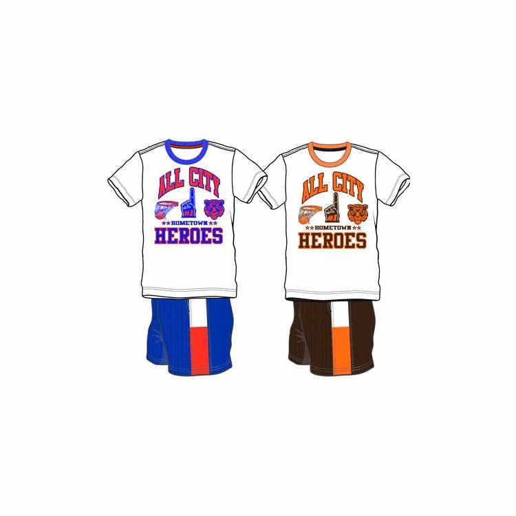 Boys 2Pc Knit Short Sets - Size 4-7 Assorted