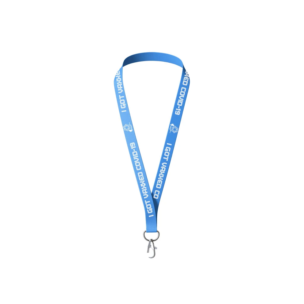 I GOT VAXXED COVID-19 Polyester Lanyards 1