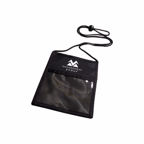 4.88" W x 6.19" H - 3-Pocket Credential Wallet (Blank)