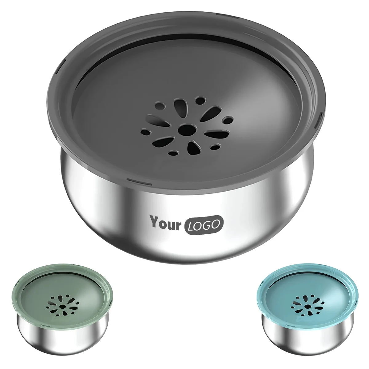 Stainless Steel Large Capacity Pet Water Bowl 1