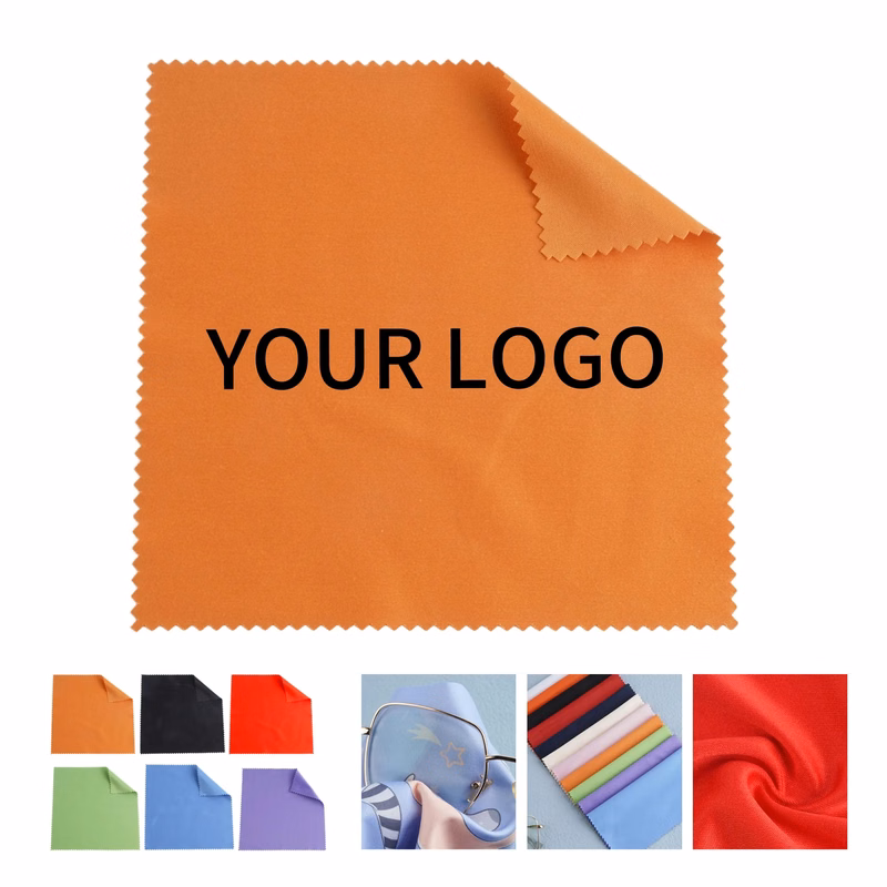 Microfiber Eyeglass Cloth 5.9x5.9 Inch Soft and Durable