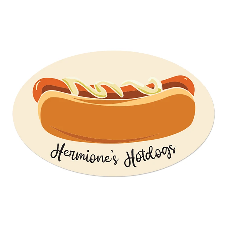 Oval Car Magnet 1