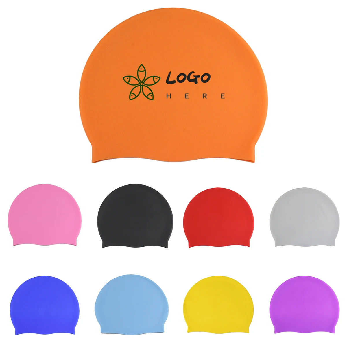 Soft Silicone Swimming Cap 1