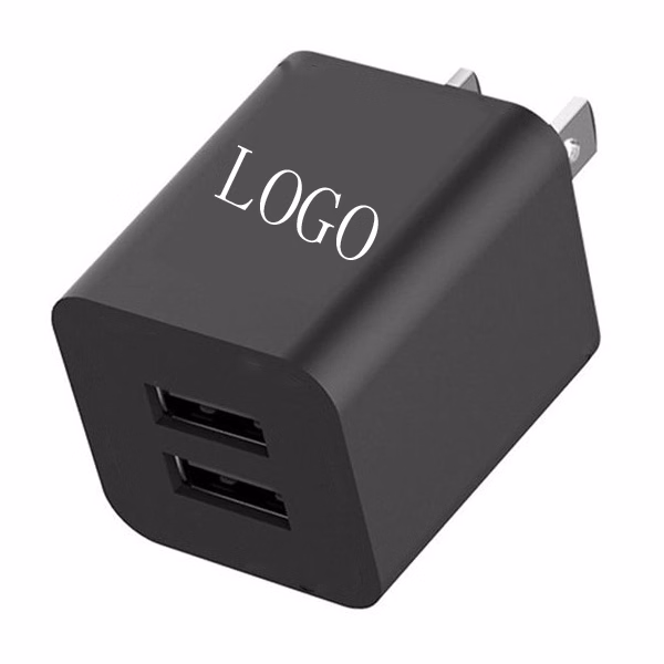 2.1A two Usb Port Wall Charger