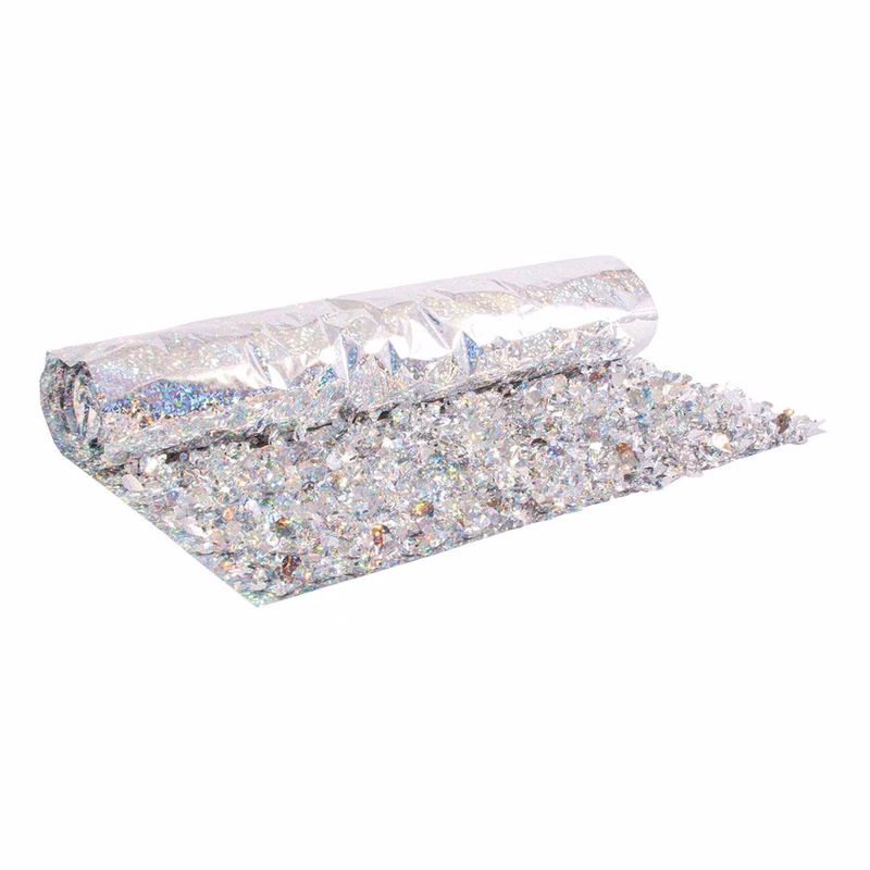 Victory Corps™ Holographic Floral Sheeting (5 Yards)