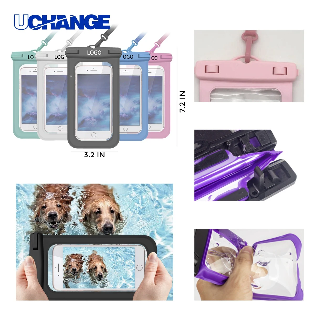 Mobile Phone Waterproof Bag for Outdoor Use 1