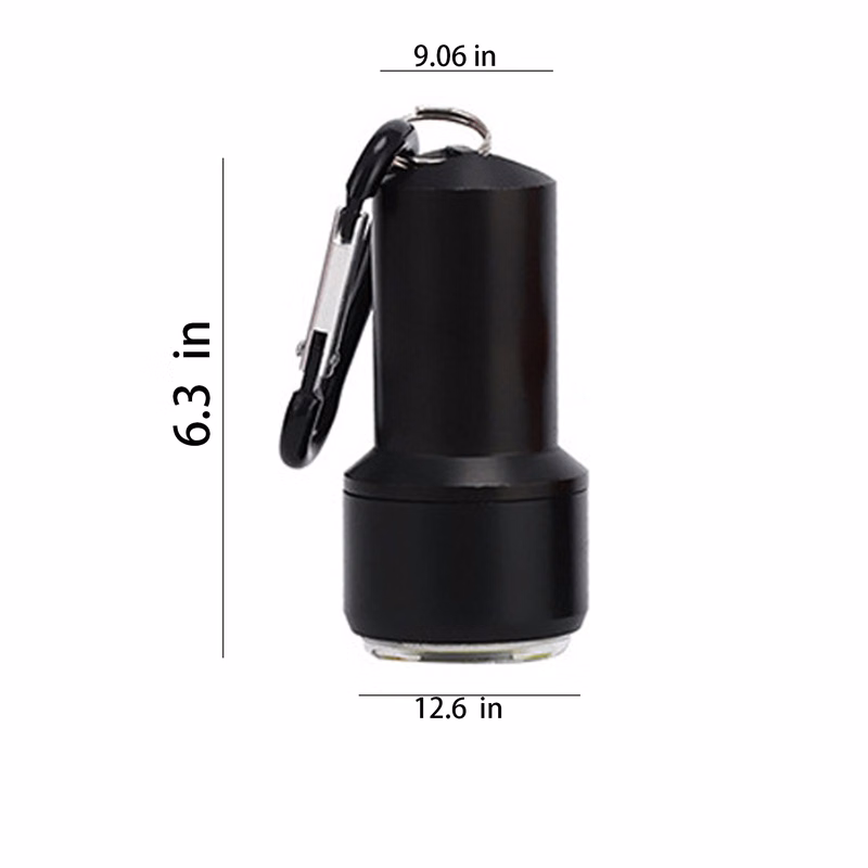 Mini Flashlight w/ Carabiner